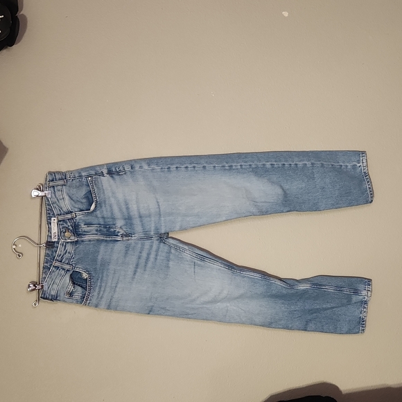 Zara Jeans Zara High Rise 1 Inch Relaxed Fit Jean Button Fly Poshmark